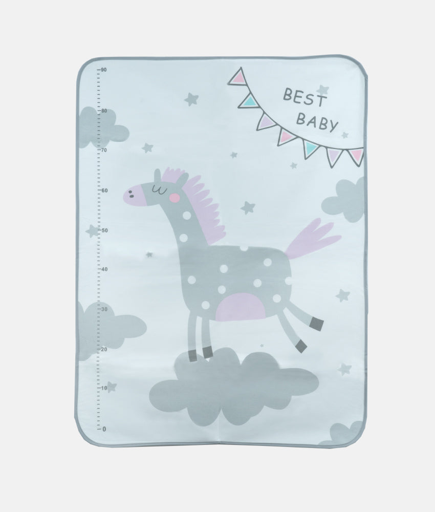 Elegant Smockers LK | Baby Rubber Sheet - Grey Giraffe | Sri Lanka 