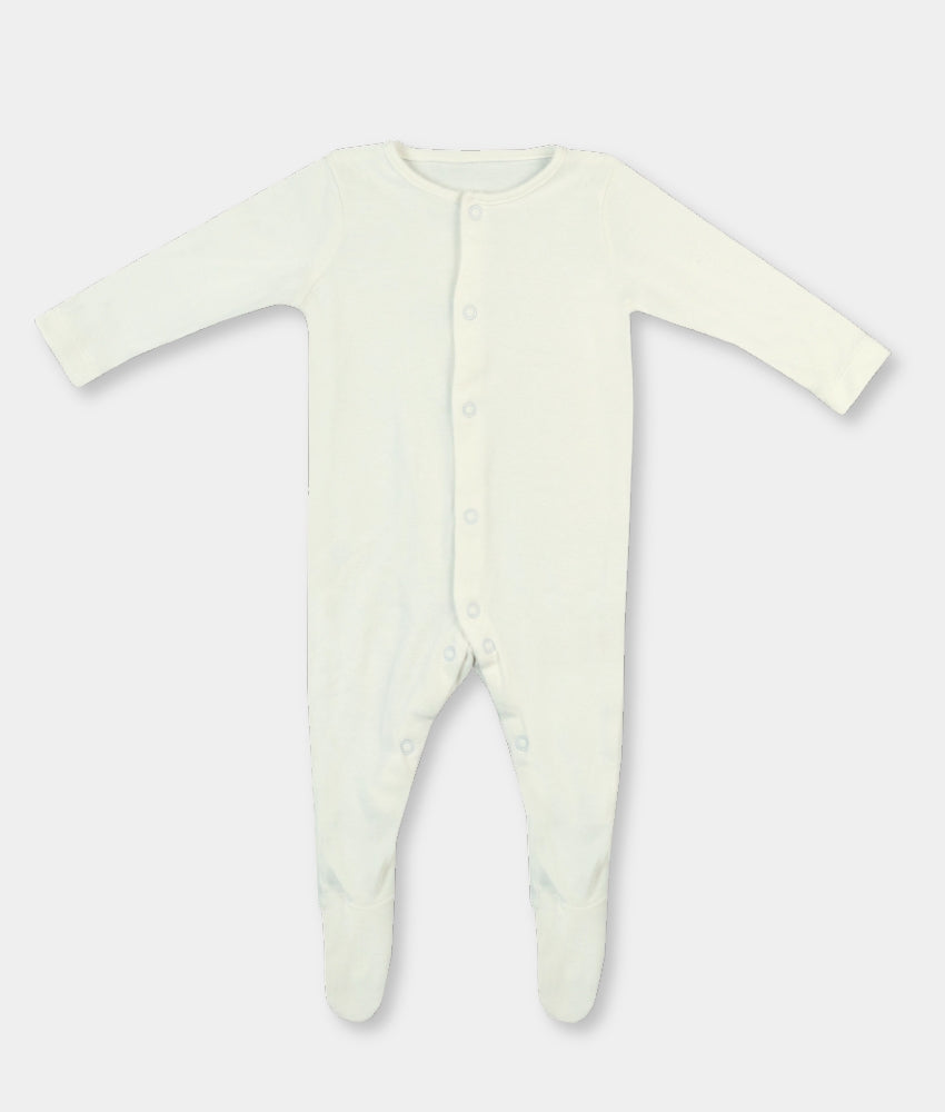 Elegant Smockers LK | Baby Sleep Suits - Ivory | Sri Lanka 