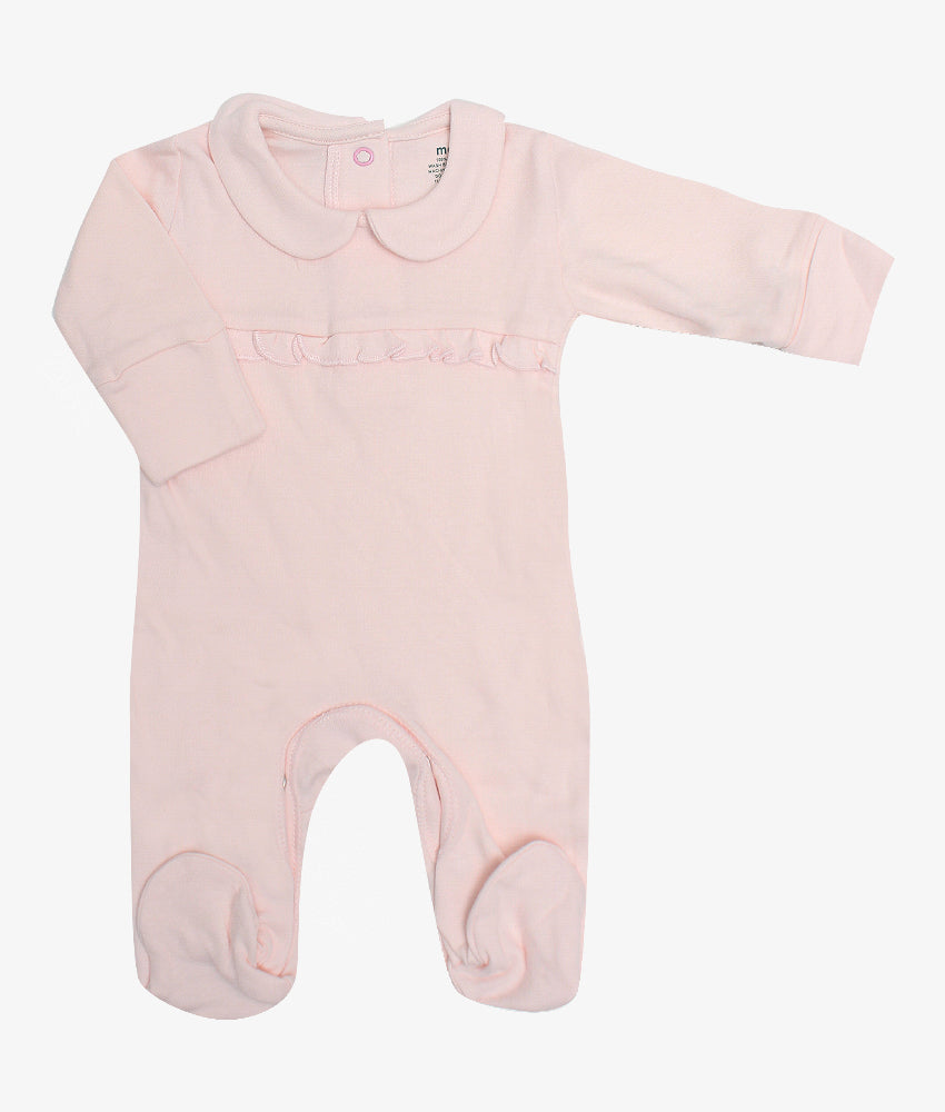 Elegant Smockers LK | Baby Sleep Suits - Pink Collared | Sri Lanka 