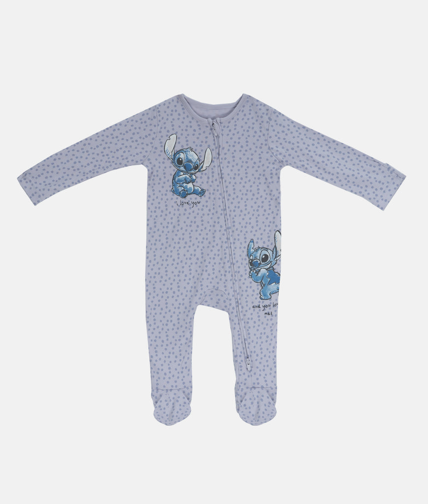 Elegant Smockers LK | Baby Sleep Suits - Purple Stitch | Sri Lanka 