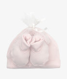 Elegant Smockers LK | Baby Socks, Mittens & Cap Set - Baby Pink | Sri Lanka 