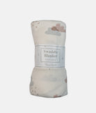 Elegant Smockers LK | Baby Swaddling Blanket  - Brown Cloud | Sri Lanka 