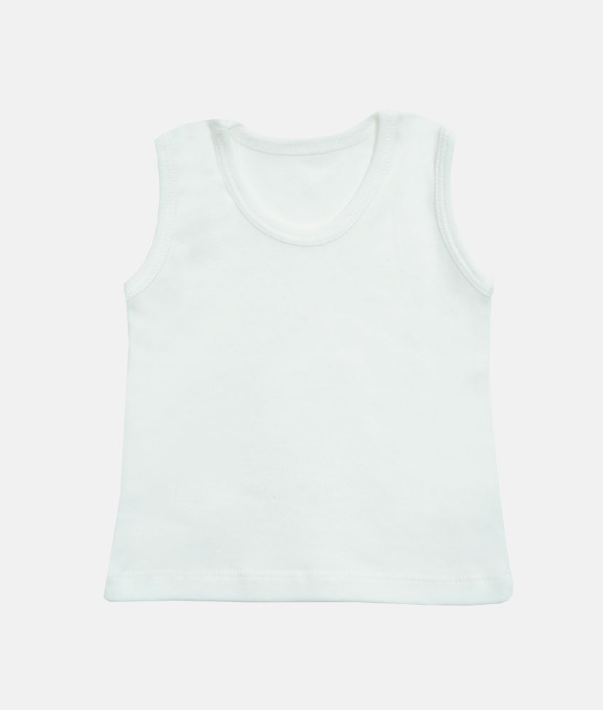 Elegant Smockers LK | Baby Vest - Ivory | Sri Lanka 