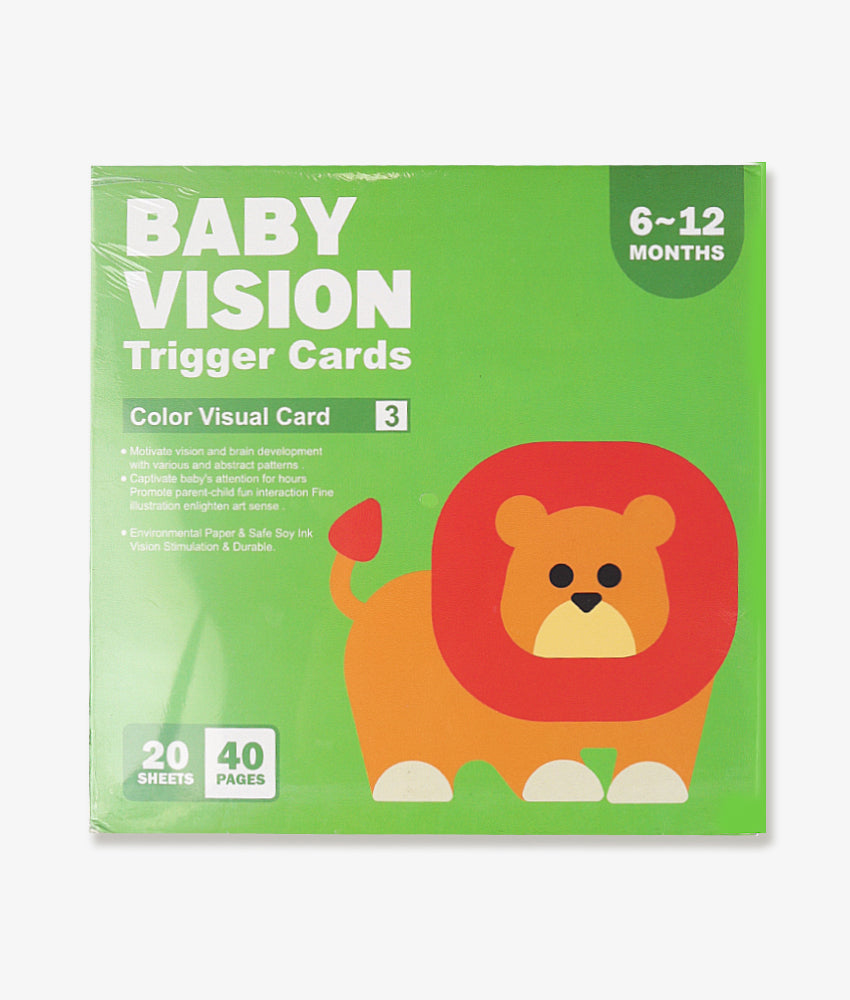 Elegant Smockers LK | Baby Vision Trigger Color Cards - 6-12Months | Sri Lanka 