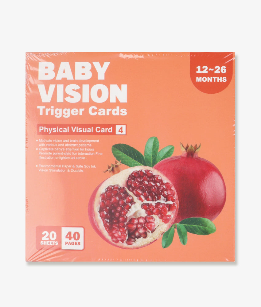 Baby Vision Physical Flash Cards - 12-36 Months, Shop online, Elegant  Smockers LK