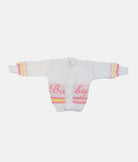 Elegant Smockers LK | Baby Wool Suit 4pcs - Pink & White | Sri Lanka 