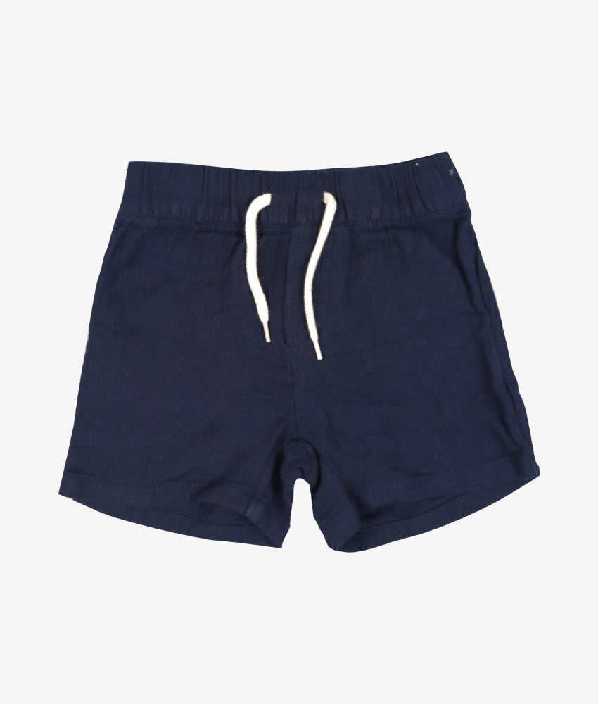 Elegant Smockers LK | Basic Cotton Boys Shorts - Navy Blue | Sri Lanka 