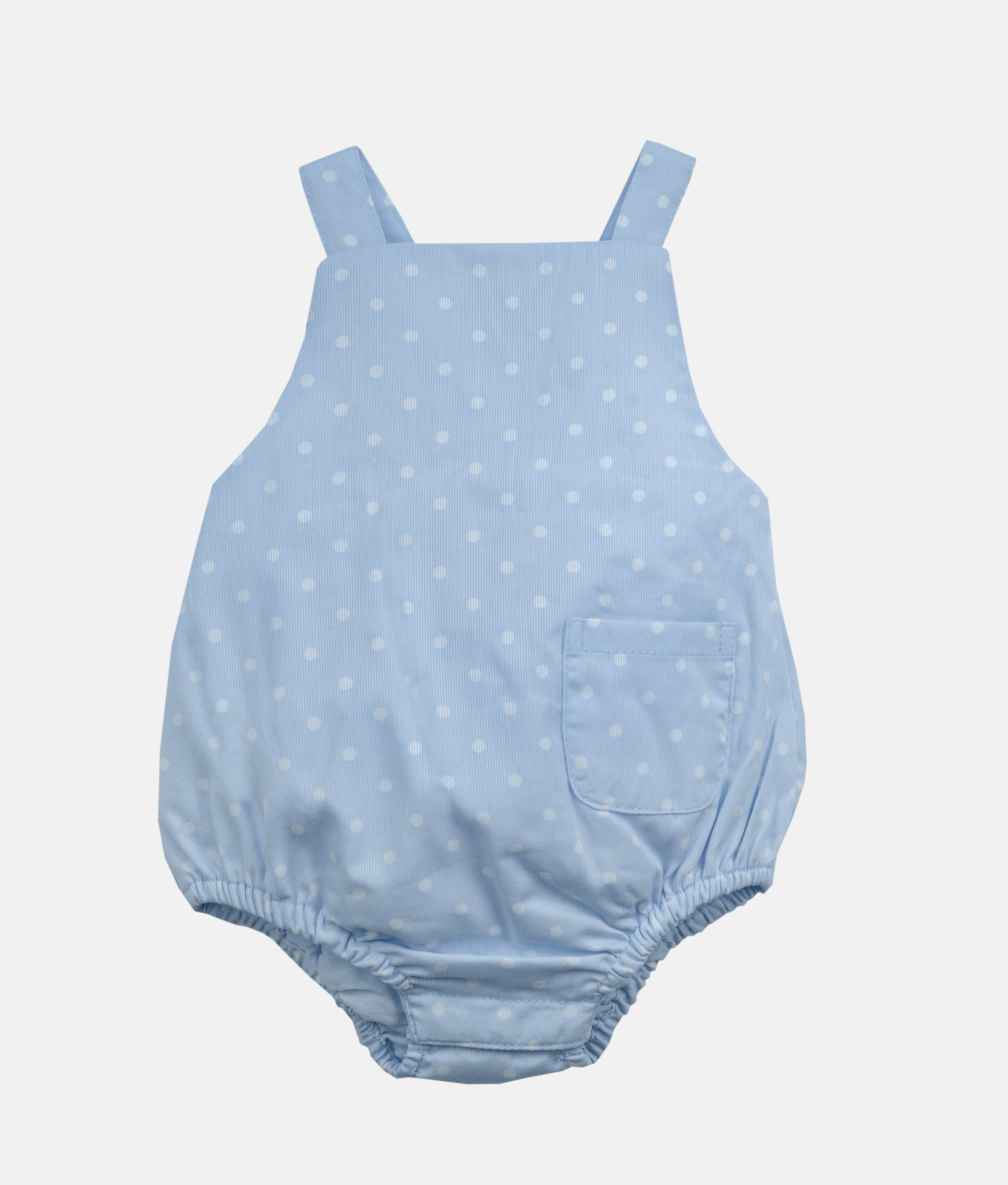 Elegant Smockers LK | Blue Dotted Baby Sun Suit | Sri Lanka 