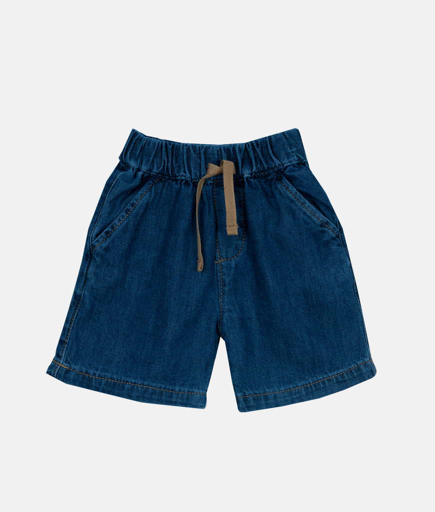 Elegant Smockers LK | Boys Blue Denim Shorts | Sri Lanka 