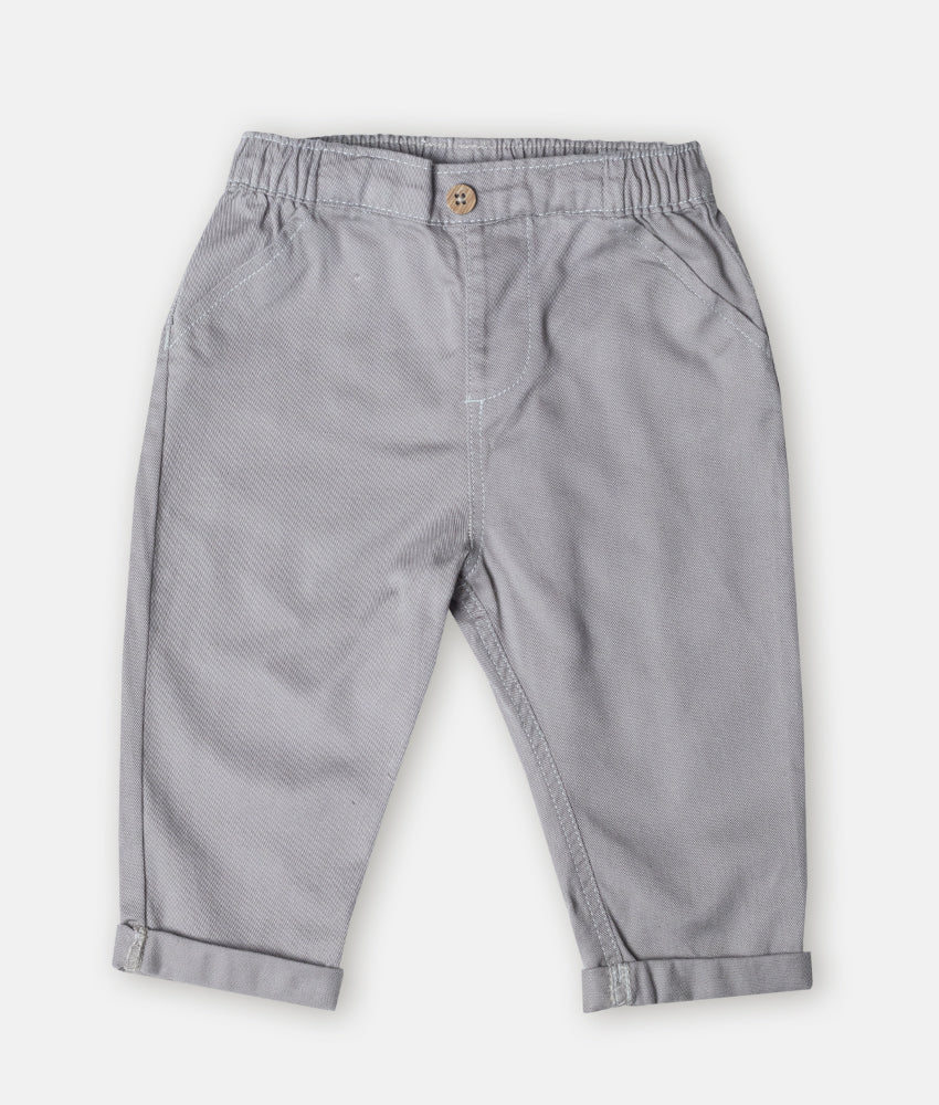 Elegant Smockers LK | Boys Casual Pants  - Grey | Sri Lanka 