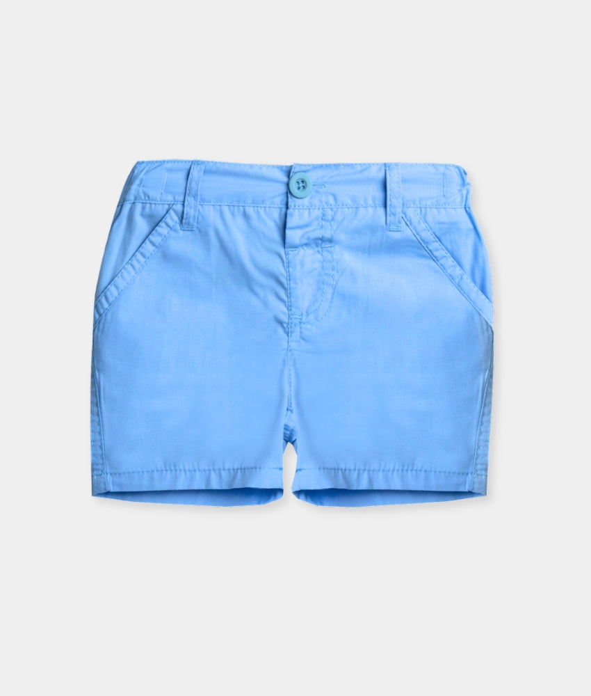 Elegant Smockers LK | Boys Casual Shorts - Sky Blue | Sri Lanka 