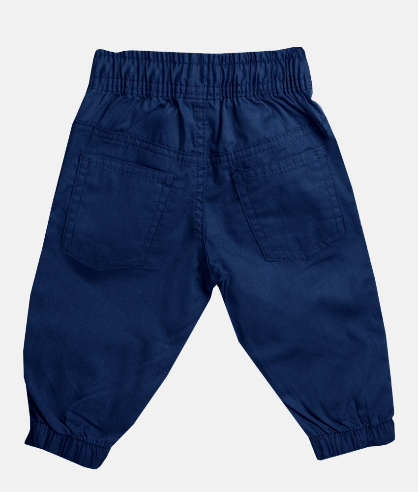 Elegant Smockers LK | Boys Cotton Pants With Loop - Navy Blue | Sri Lanka 