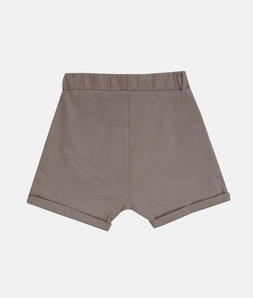 Elegant Smockers LK | Boys Sweat Shorts - Brown | Sri Lanka 