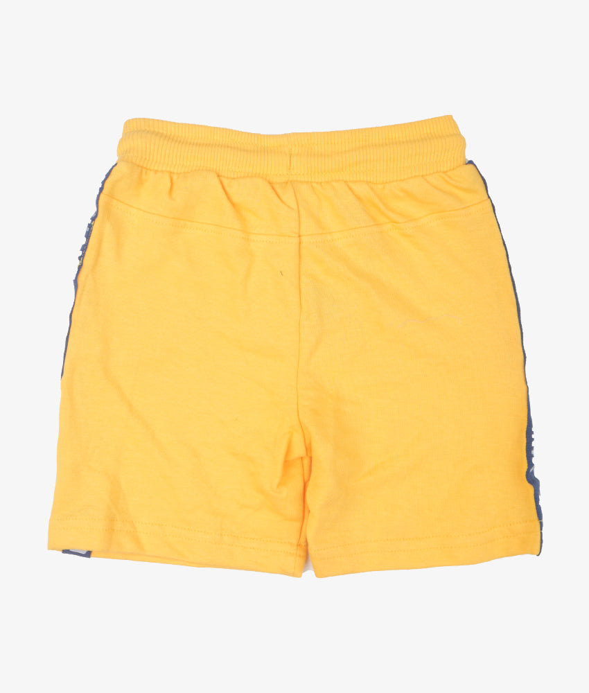 Elegant Smockers LK | Boys Sweat Shorts - Yellow | Sri Lanka 