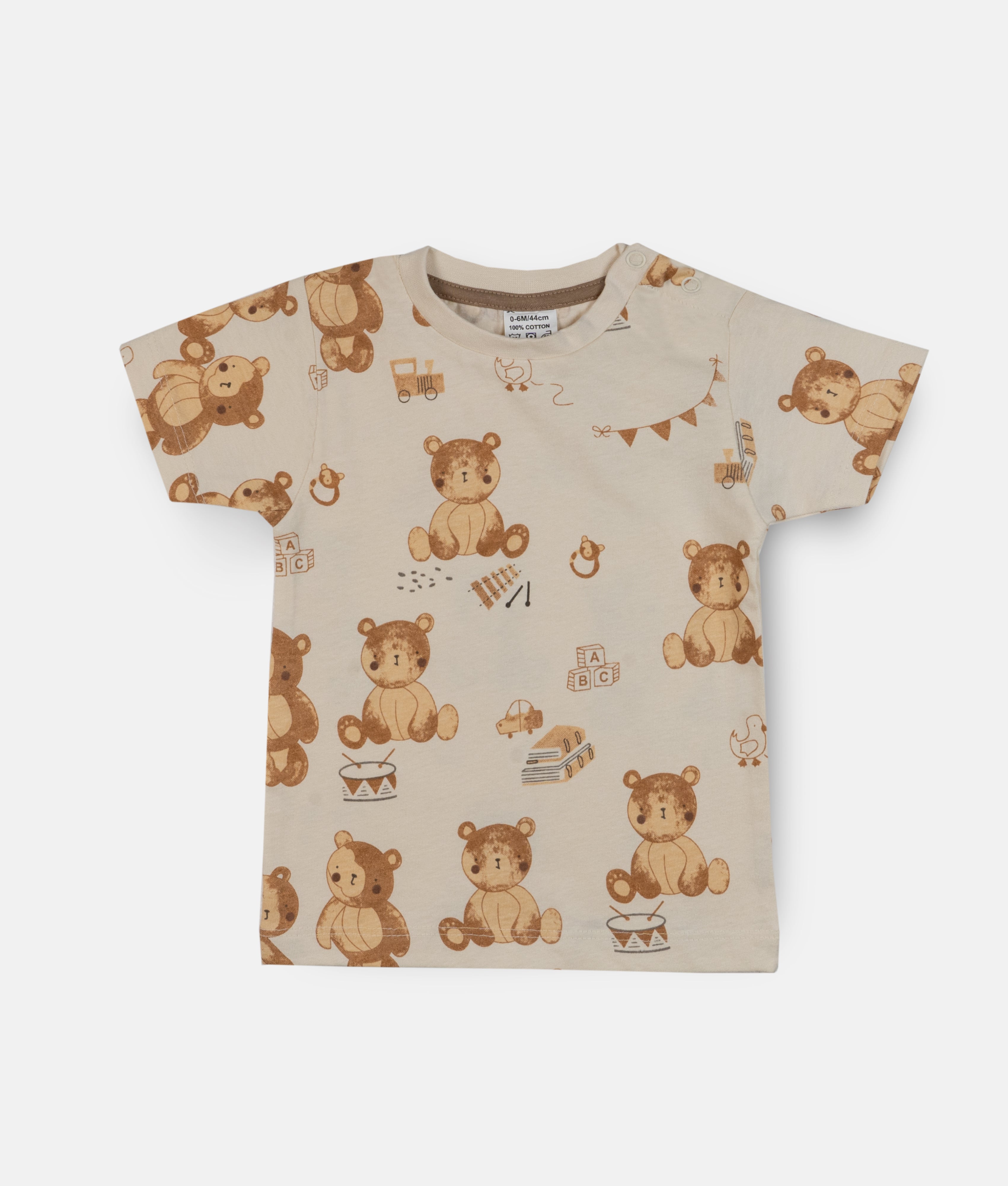 Elegant Smockers LK | Boys T-Shirt - Bear Print | Sri Lanka 
