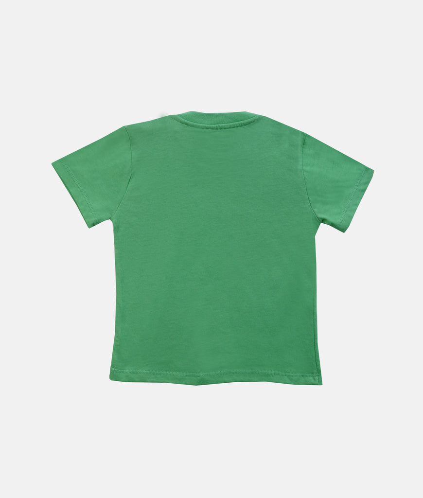 Elegant Smockers LK | Boys T-shirt -Bravo Music - Spring Green | Sri Lanka 