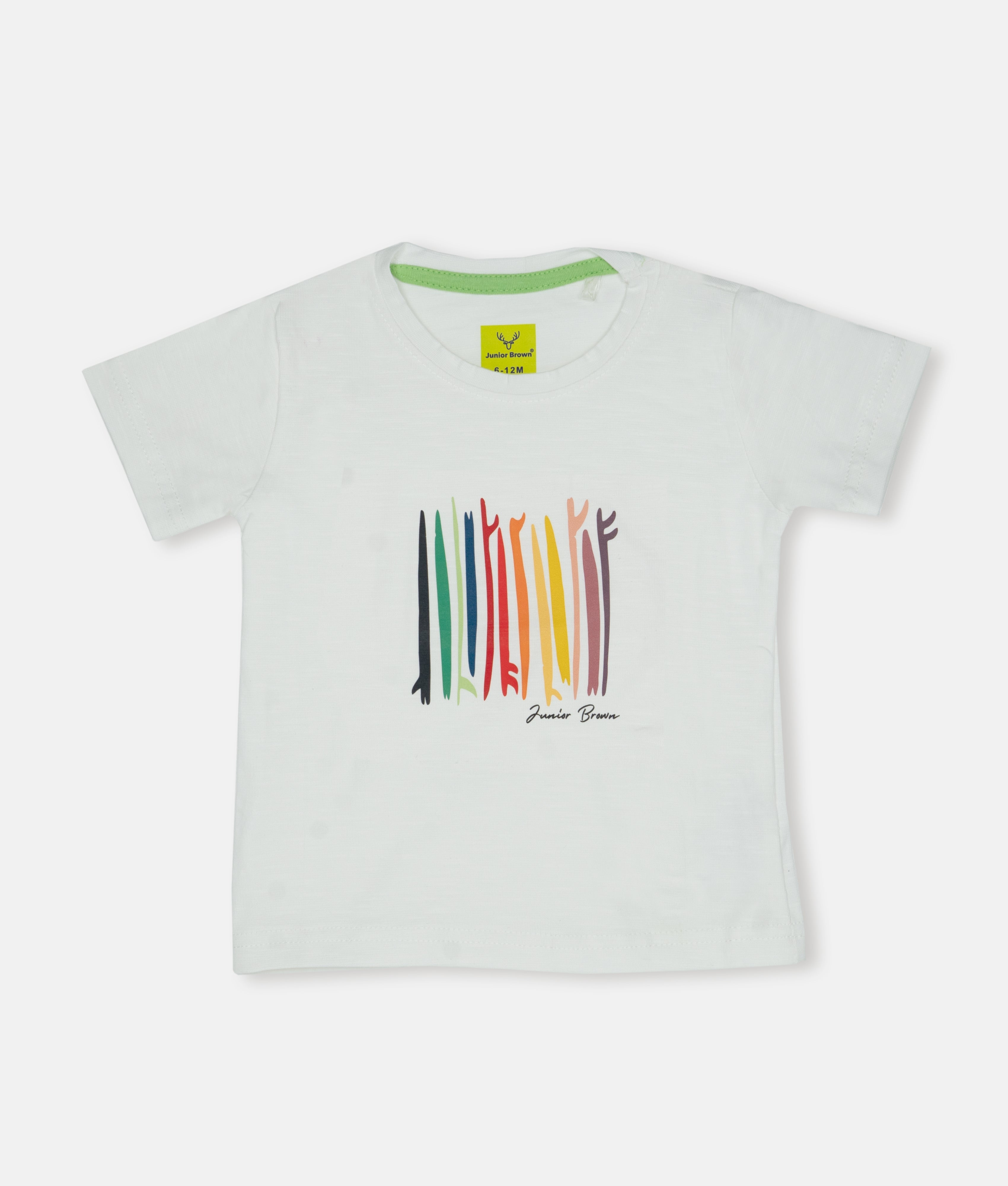 Elegant Smockers LK | Boys T-Shirt - Junior Brown Print | Sri Lanka 