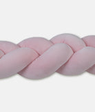 Elegant Smockers LK | Braided Baby Cot Bumpers - Light Pink | Sri Lanka 
