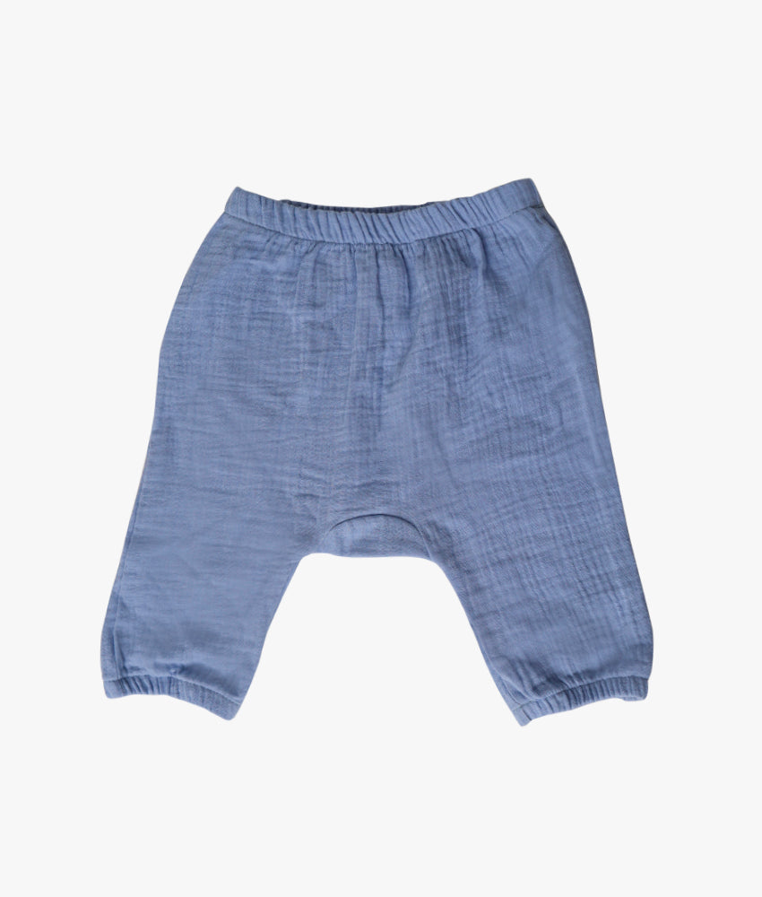 Elegant Smockers LK | Casual Basic Plain Kids Bloomers Pants - Light Blue | Sri Lanka 