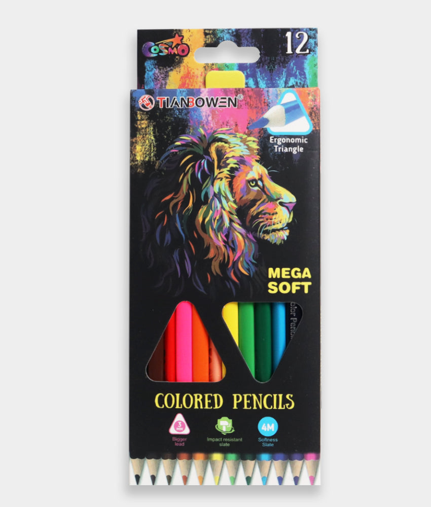 Elegant Smockers LK | Color Pencils - 12pcs | Sri Lanka 