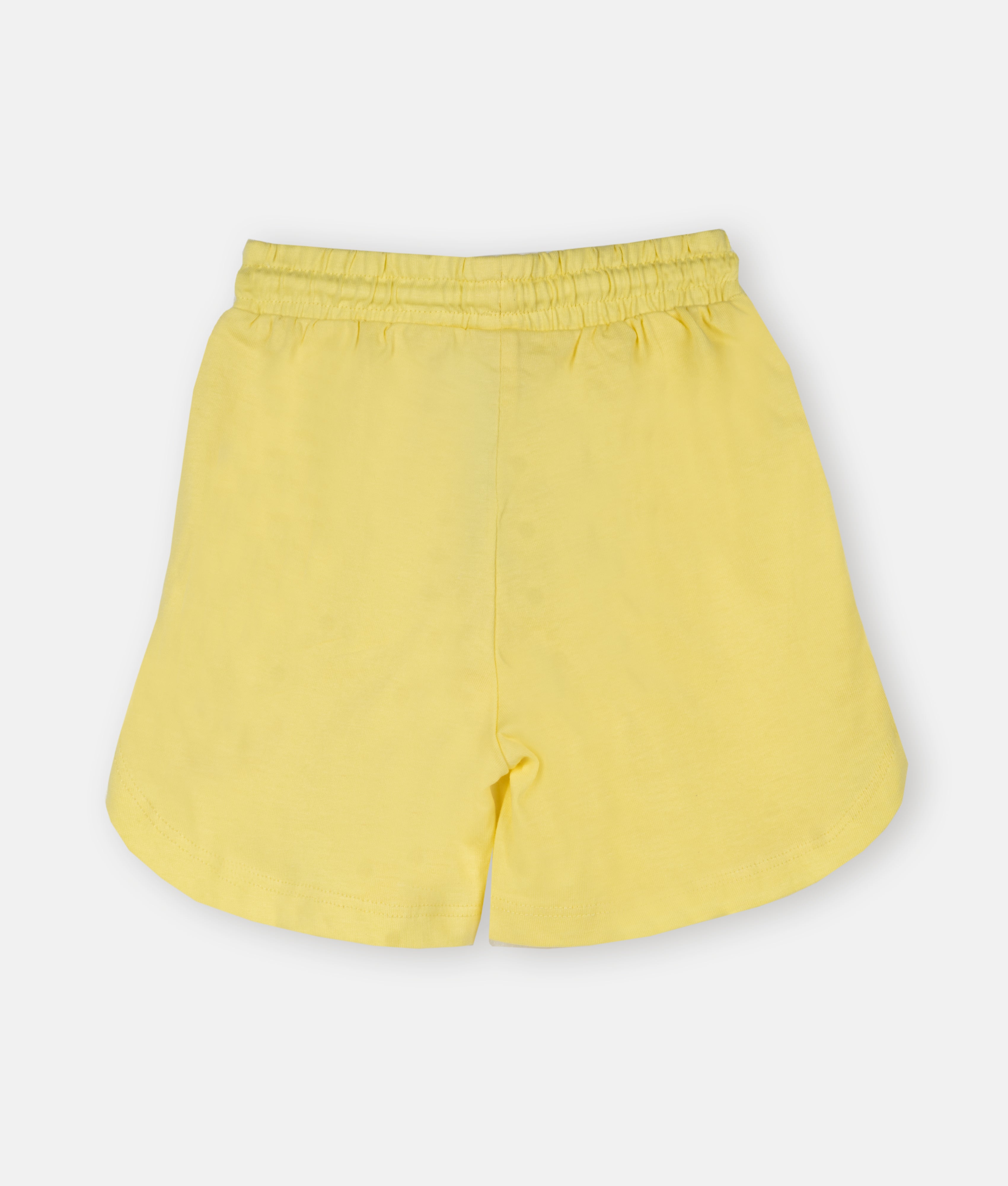 Elegant Smockers LK | Cotton Shorts -  Yellow | Sri Lanka 