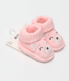 Elegant Smockers LK | Cute Baby Booties - Pink Bear | Sri Lanka 