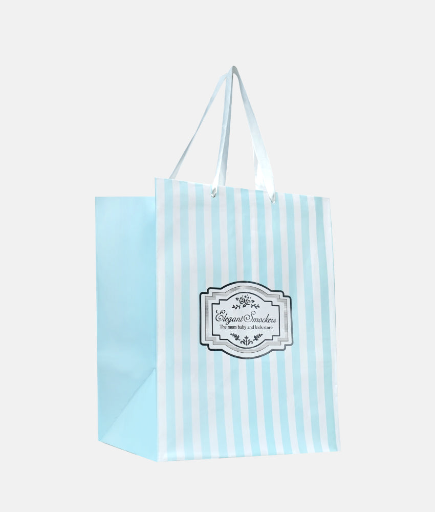 Elegant Smockers LK | ES Gift Bag - Medium - Blue | Sri Lanka 