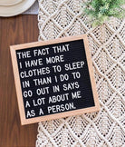 Elegant Smockers LK | Felt Letter Board Black 10x10 Inches with Stand | Sri Lanka 