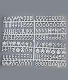 Elegant Smockers LK | Felt Letter Board  (10″ x 10″ x .75") - Charcoal Grey | Sri Lanka 