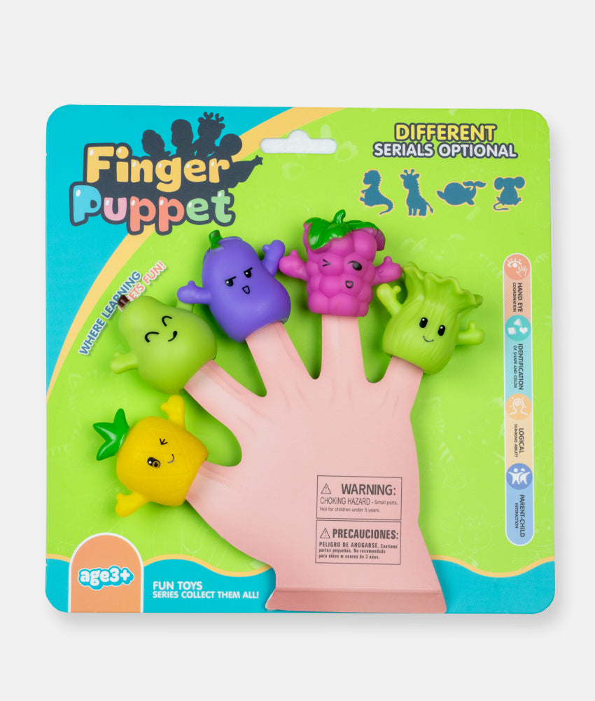 Elegant Smockers LK | Finger Puppet Toy - Vegetable | Sri Lanka 