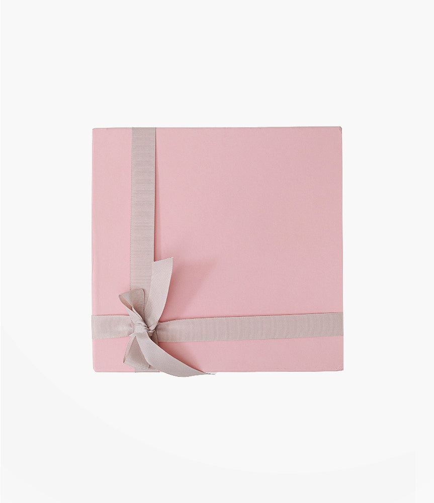 Elegant Smockers LK | Baby Gift Box with Ribbon - Pink | Sri Lanka 