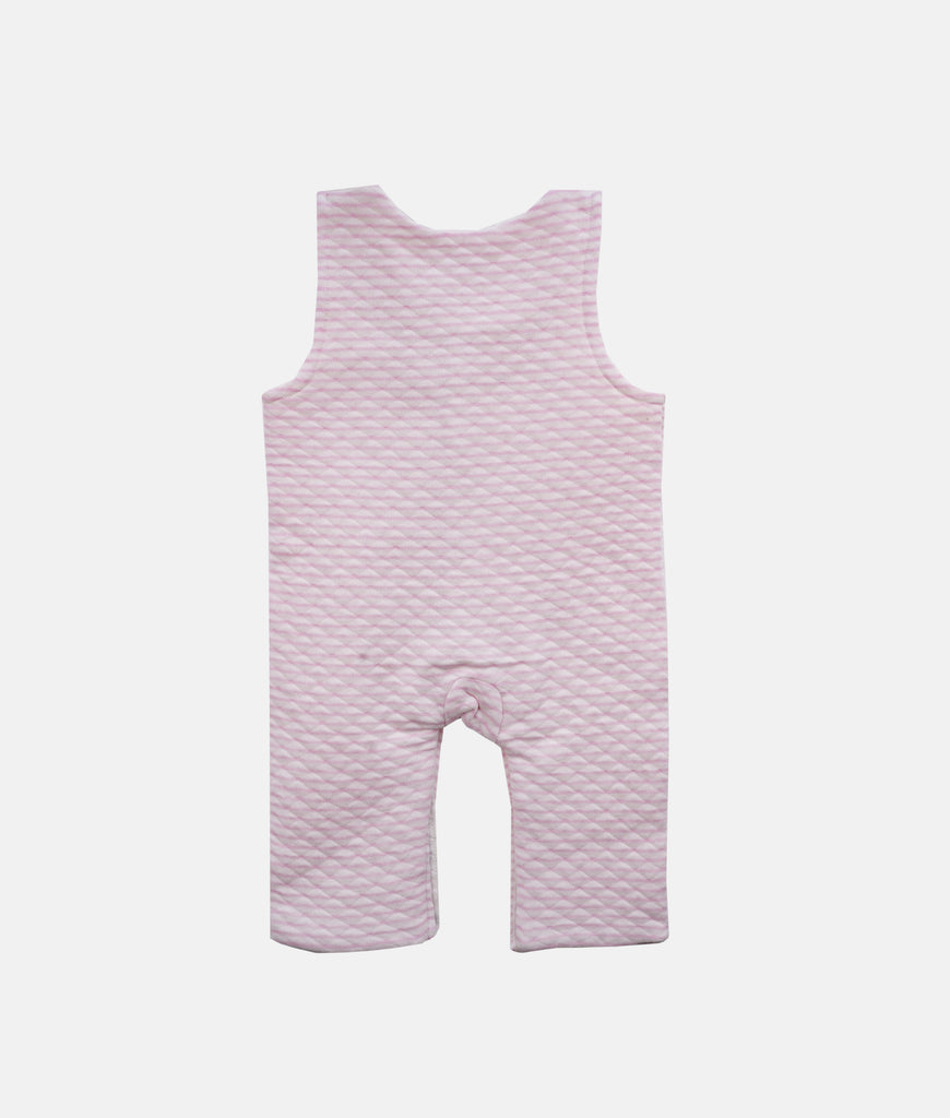 Elegant Smockers LK | Girls Bodysuit & Pink Stripes Romper 2Pcs Set - Magical | Sri Lanka 