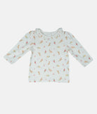 Elegant Smockers LK | Girls Long Sleeves T-Shirt - Ditsy Floral | Sri Lanka 