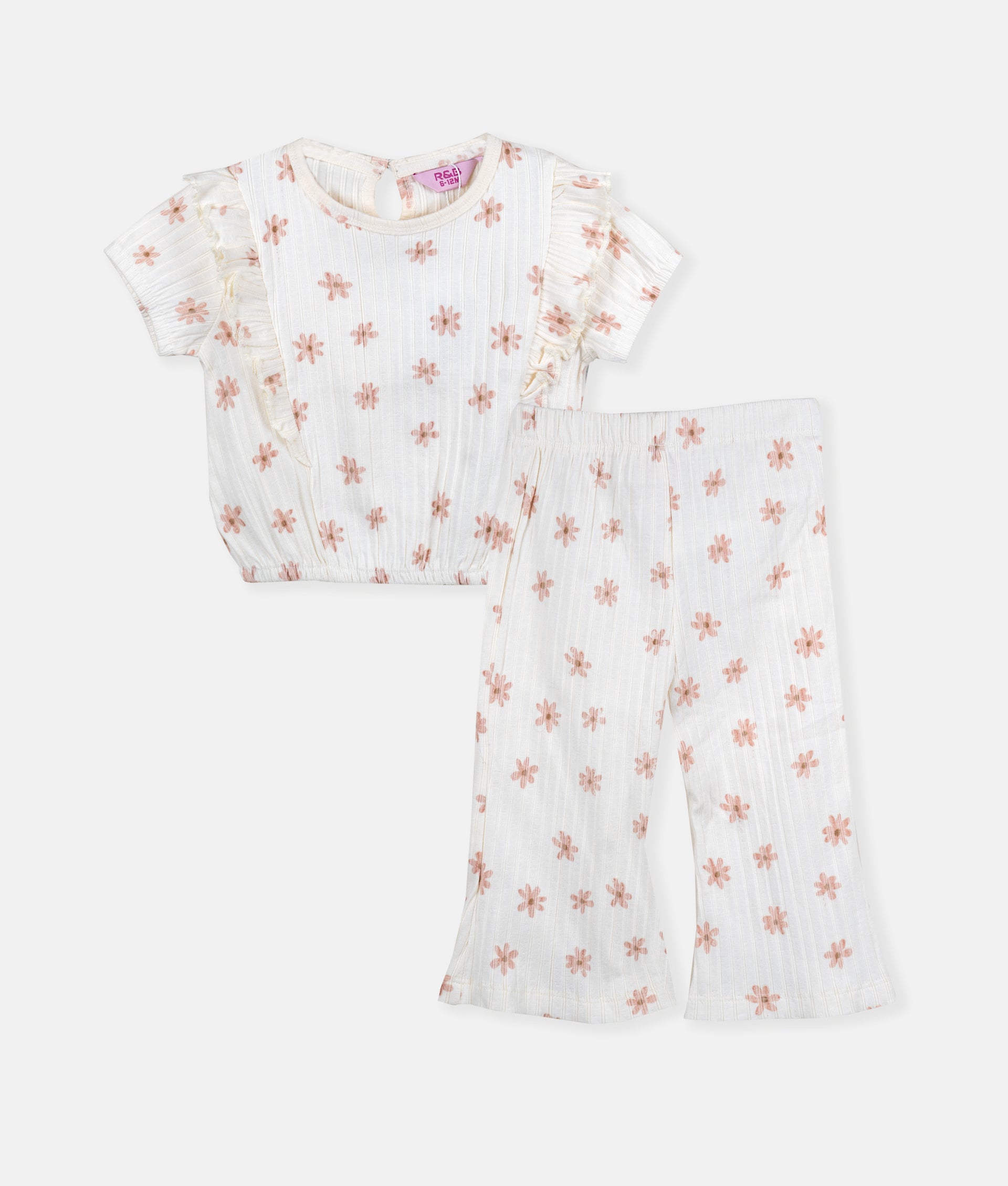 Girls Pant Top 2pcs Set Rose Veil Shop online Elegant