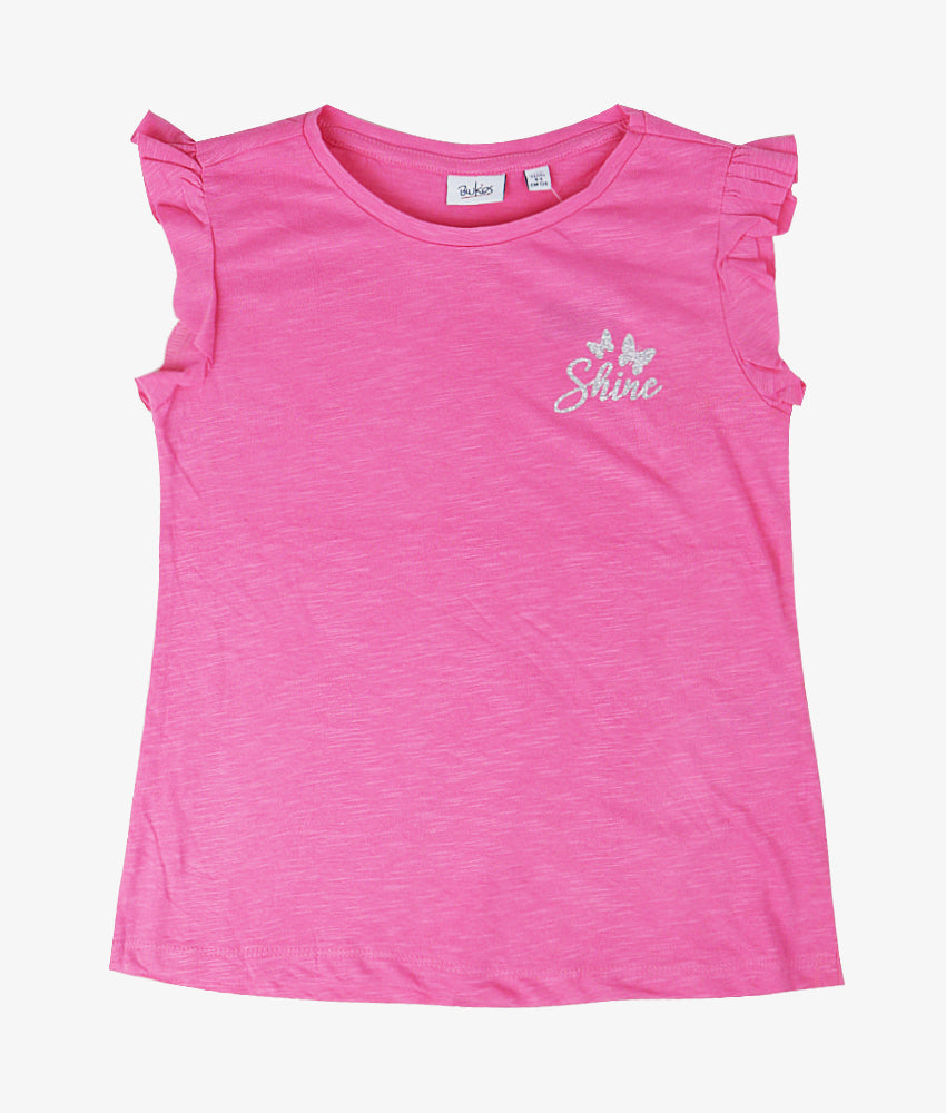 Elegant Smockers LK | Girls T-Shirts - Pink Shine | Sri Lanka 