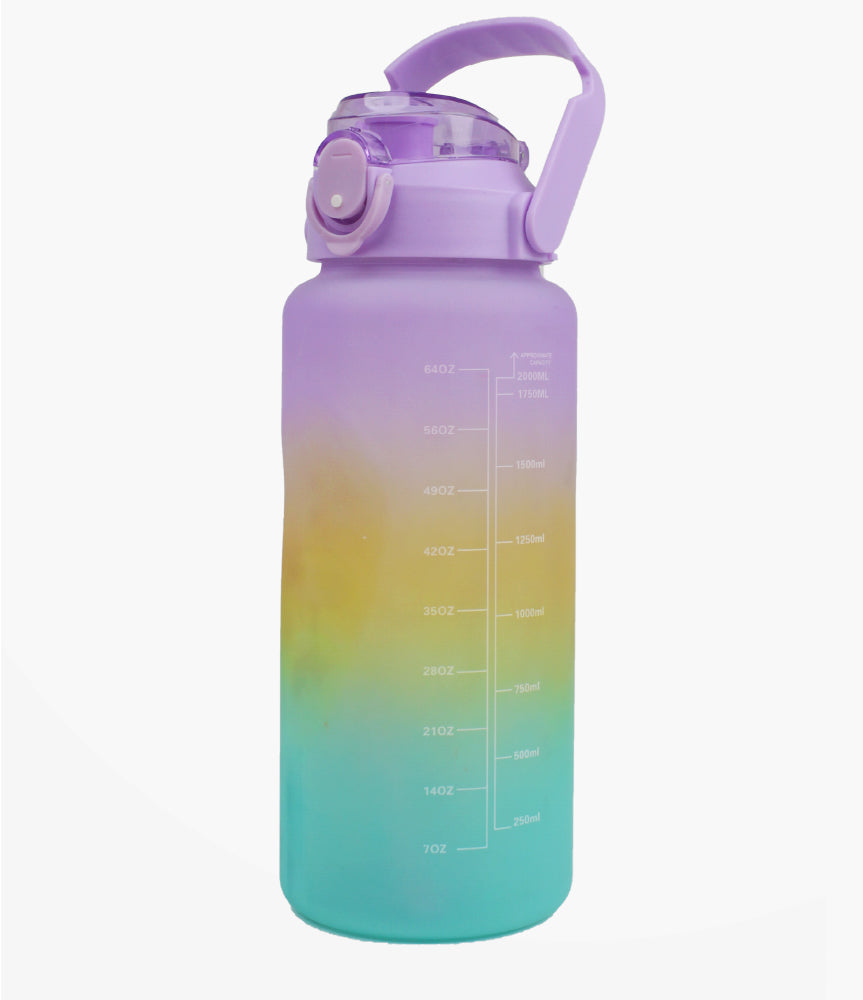 Elegant Smockers LK | Gradient Sports Water Bottle set - 03Pcs - Purple | Sri Lanka 