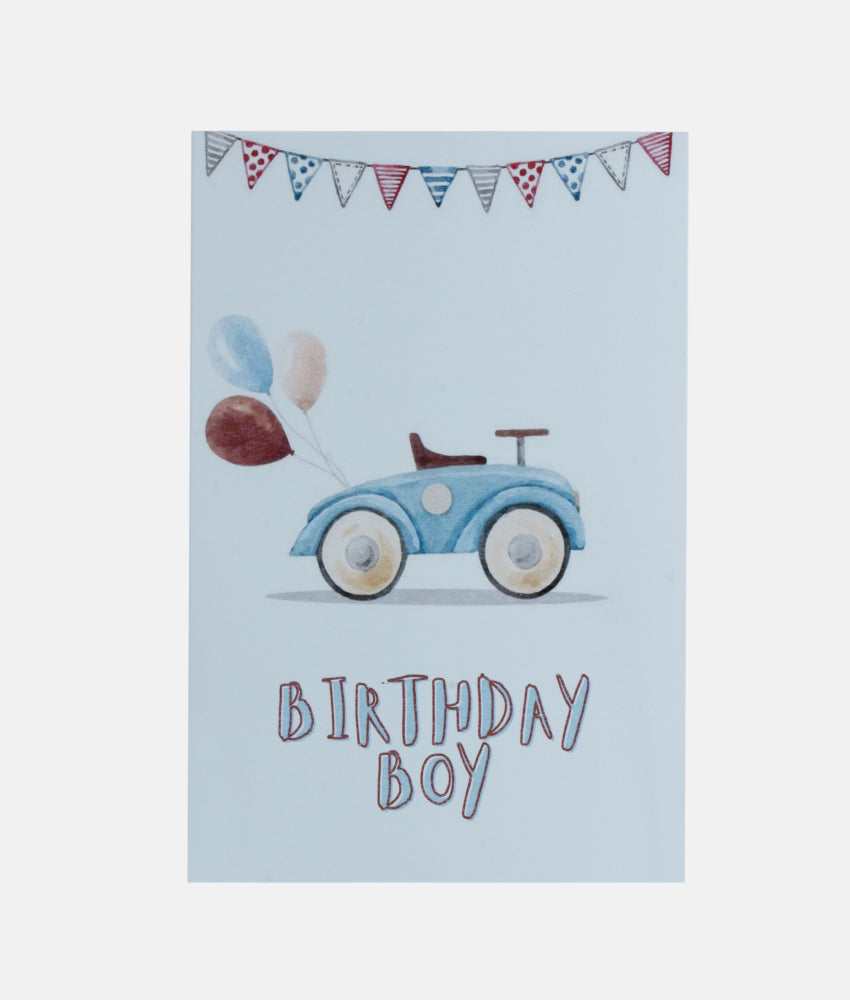 Elegant Smockers LK | Greeting Card - Birthday Boy - Car | Sri Lanka 