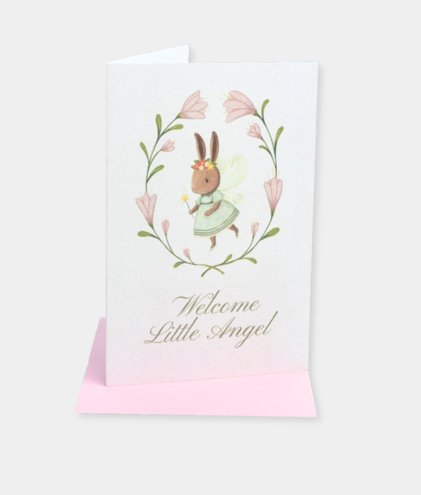 Elegant Smockers LK | Greeting Card - Welcome Little Angel | Sri Lanka 