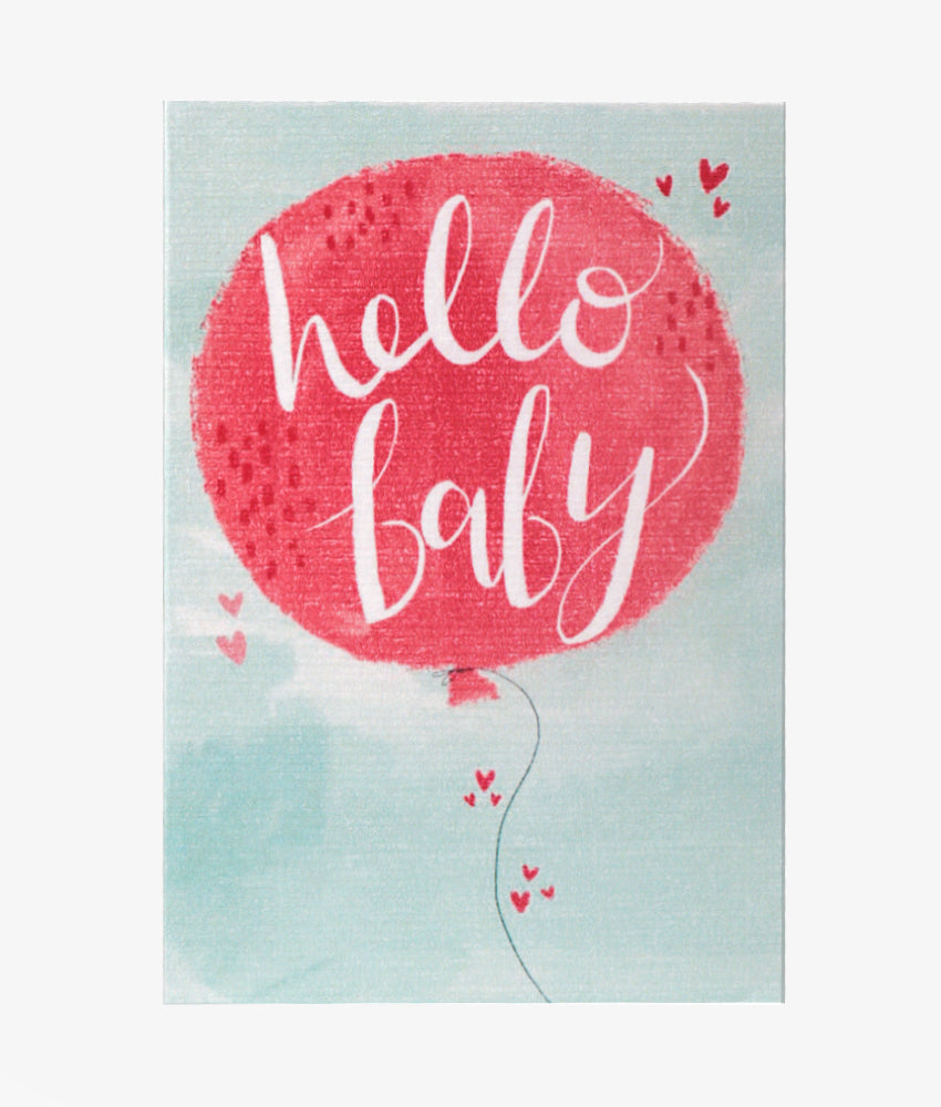 Elegant Smockers LK | Greeting Card - Hello Baby (Pink) | Sri Lanka 