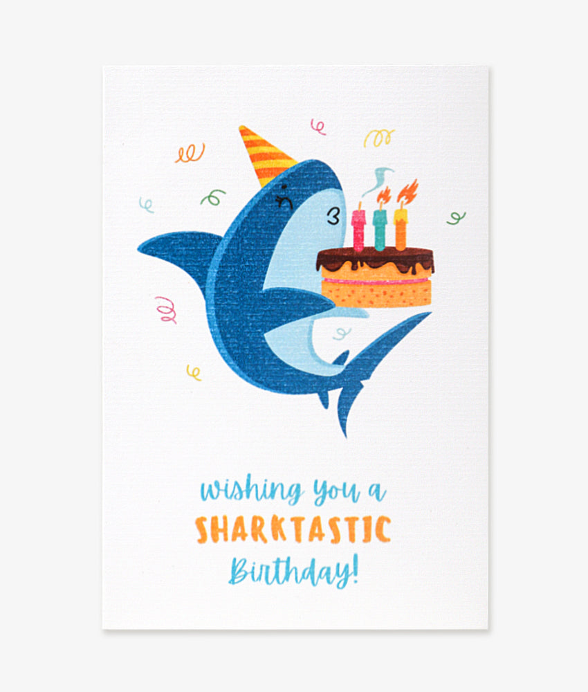 Elegant Smockers LK | Greeting Card - Sharktastic Birthday | Sri Lanka 