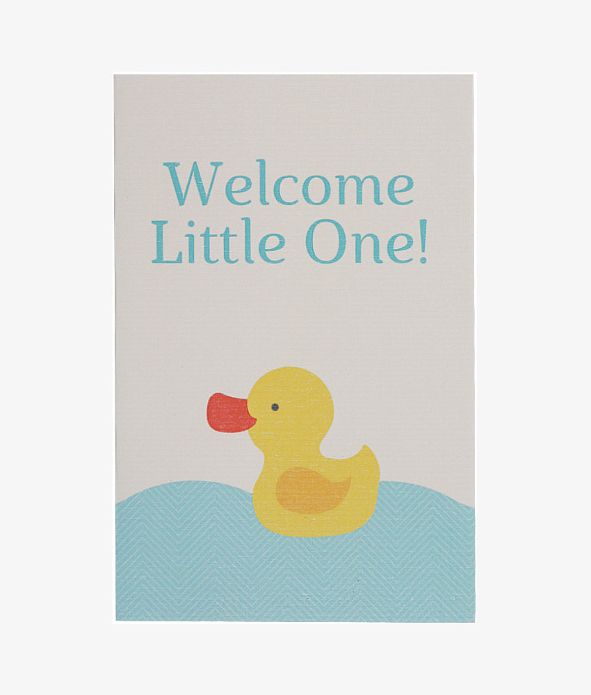 Elegant Smockers LK | Greeting Card - Welcome Little One - Ducky | Sri Lanka 