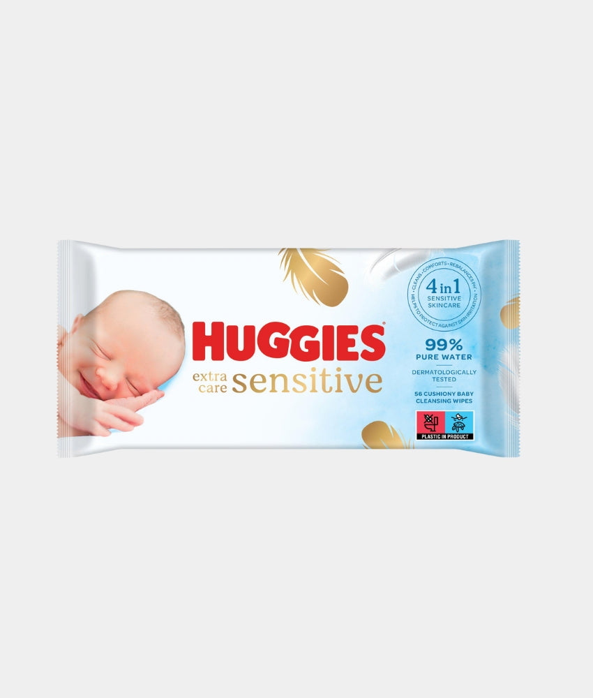 Elegant Smockers LK | Huggies Pure Extra Care Sensitive Baby Wipes - 56Pcs | Sri Lanka 
