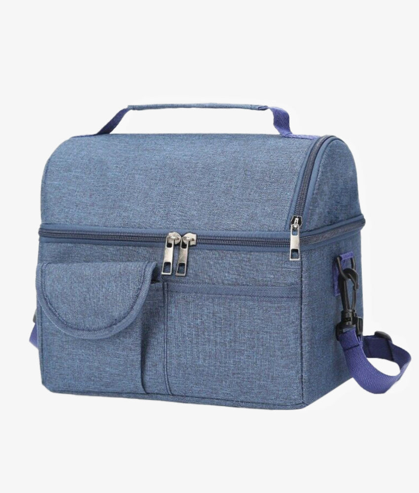 Elegant Smockers LK | Insulated All Purpose Lunch Bag - Blue | Sri Lanka 