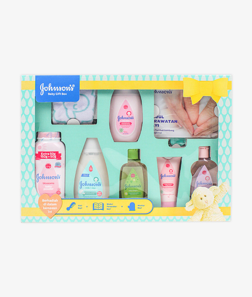 Johnson's Baby Care Collection Gift Box, 7 Gift items Price, Uses, Side  Effects, Composition - Apollo Pharmacy