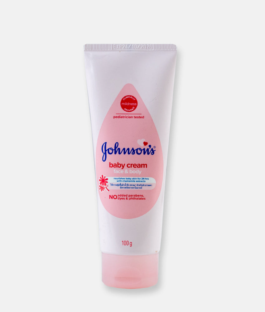 Elegant Smockers LK | Johnson's ® Face & Body Baby Cream (100ml) | Sri Lanka 