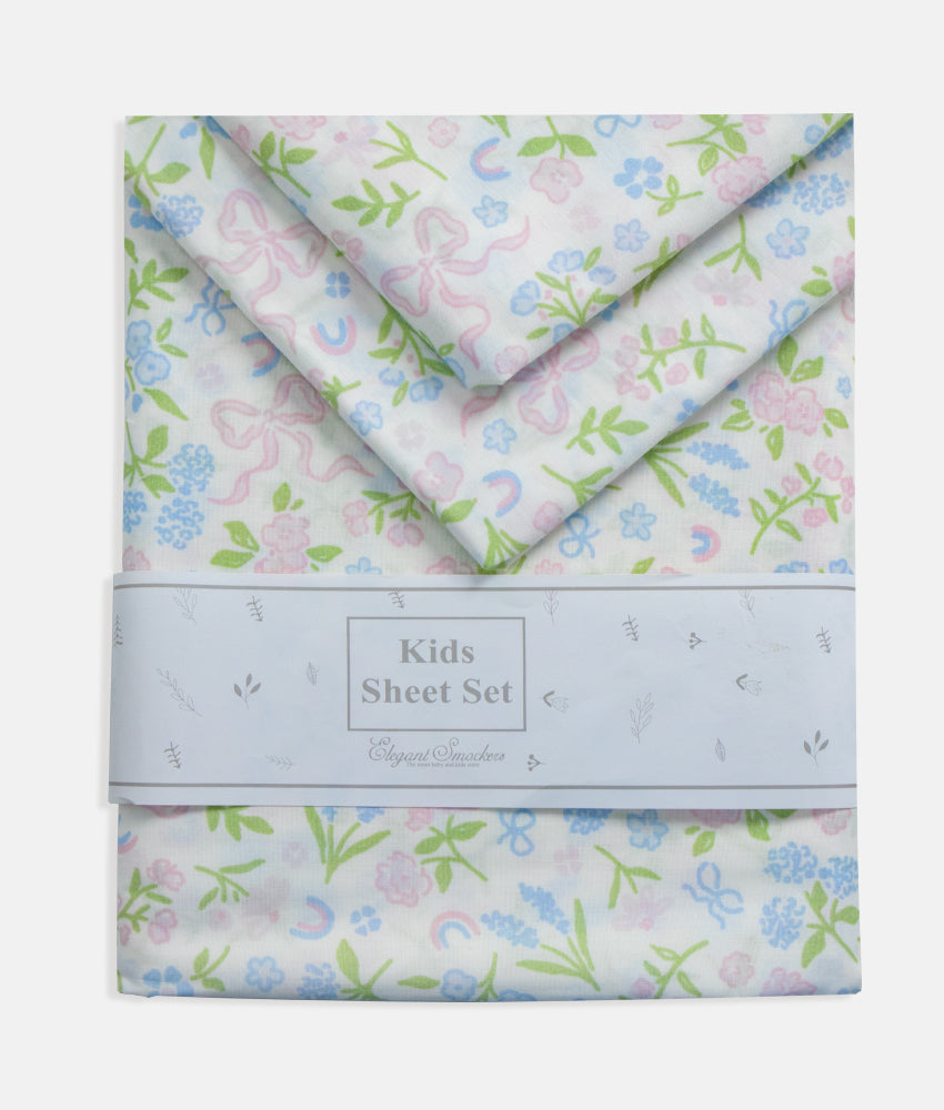 Elegant Smockers LK | Kids Bedding Set - Blossom Theme | Sri Lanka 