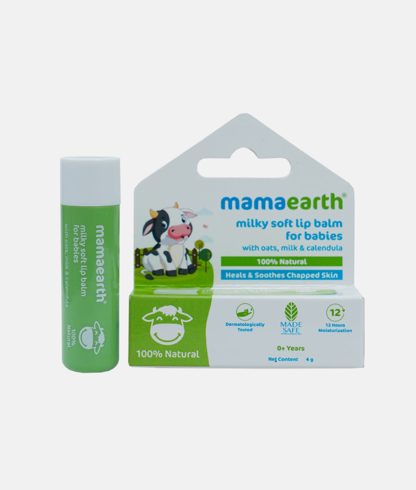 Elegant Smockers LK | MAMAEARTH - Milky Soft Lip Balm for Babies - 4g | Sri Lanka 