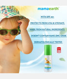 Elegant Smockers LK | MAMAEARTH Mineral Based Sunscreen - 100g | Sri Lanka 