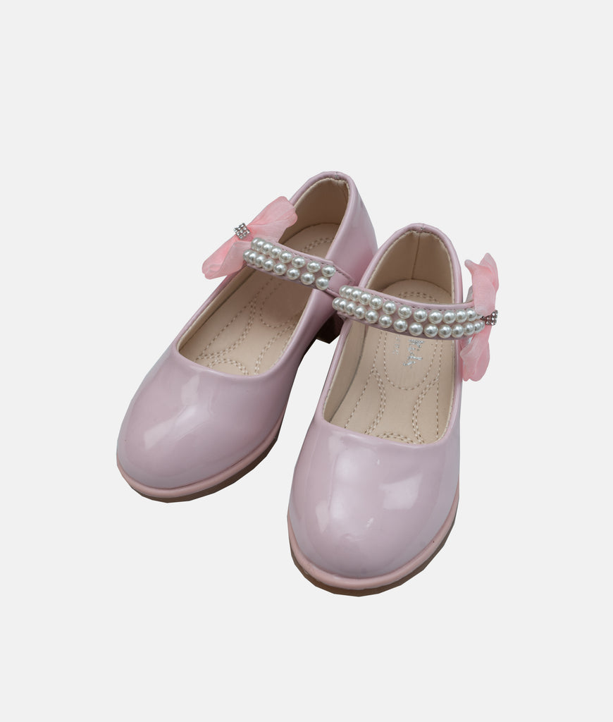 Elegant Smockers LK | Mary Jane Girl Shoes - Pink  Perles | Sri Lanka 