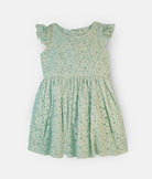 Elegant Smockers LK | Mint Green Lace Girls Party Dress | Sri Lanka 